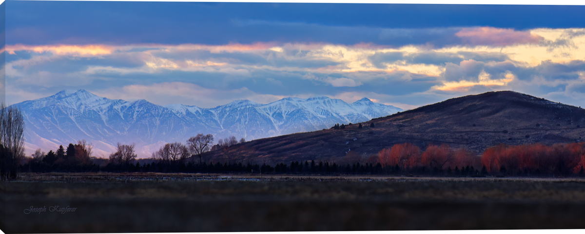 Evening Butte and Frosty Mountain