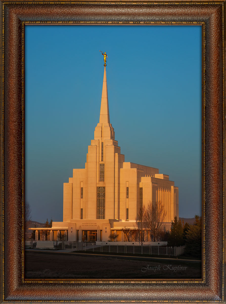 Morning Temple Glow