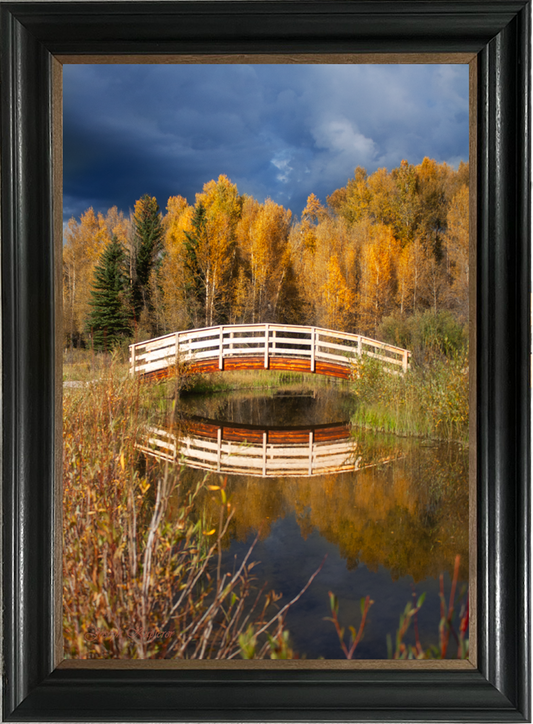 A Bridge to Autumn Leaves