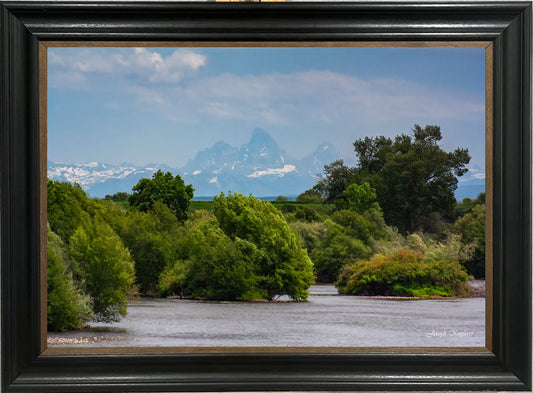 Leading to the Tetons