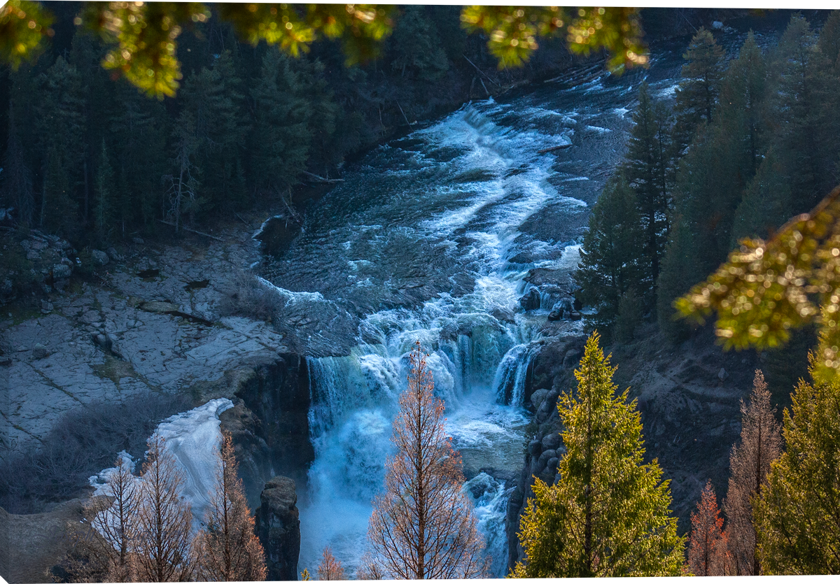 Lower Mesa Falls Springtime
