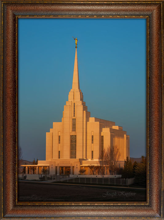 Morning Temple Glow