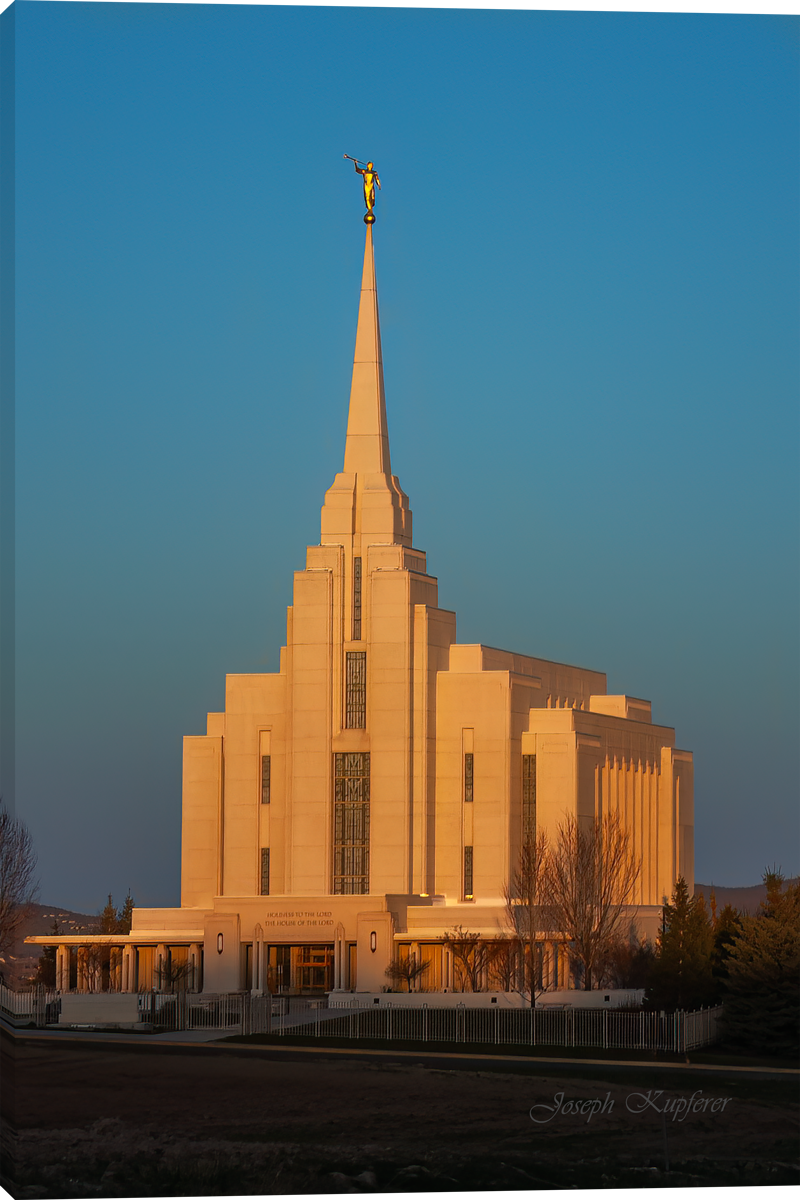 Morning Temple Glow