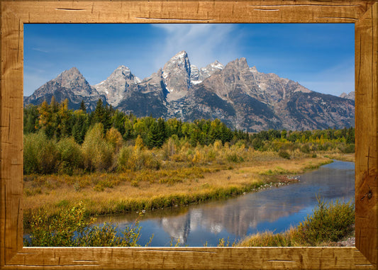 Tetons Over Autumn